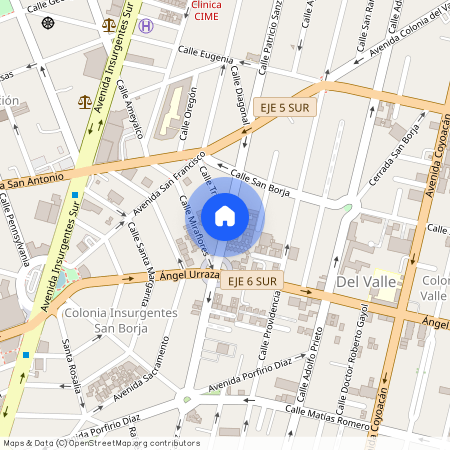 Se departamento Patricio Sanz, Colonia Del Valle Centro, C.P. 03100, Df / Cdmx