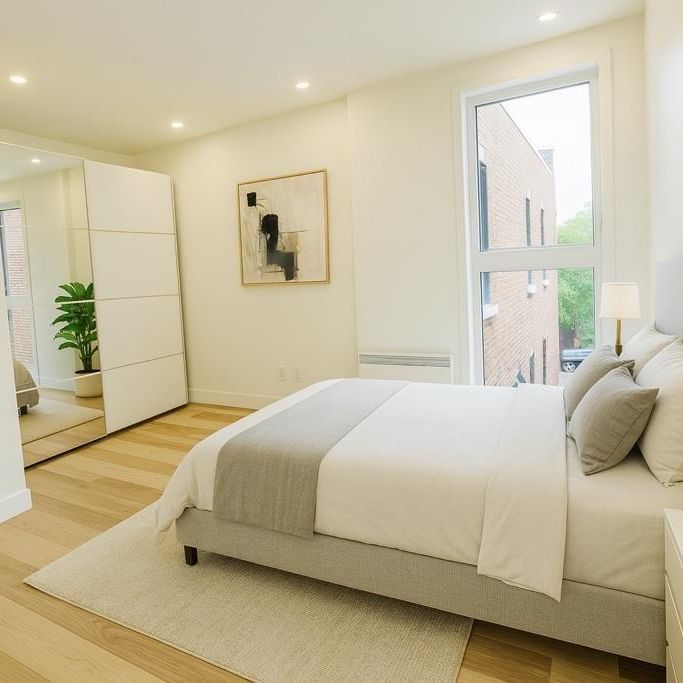 2 chambres lumineux avec grand balcon privé sur ruelle - Photo 1