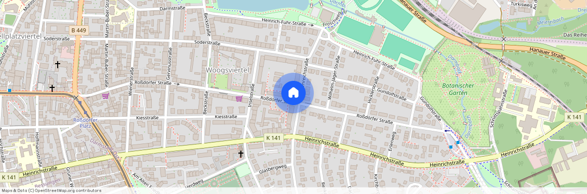 Roßdörfer Straße 84, 64287 Darmstadt OT Ost