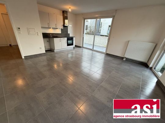 Hoenheim Gare : 2 Pièces terrasse - Photo 1