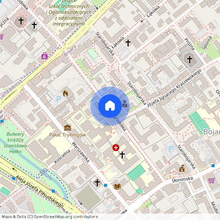 ul. Ogrodowa, Bojary, Białystok, podlaskie