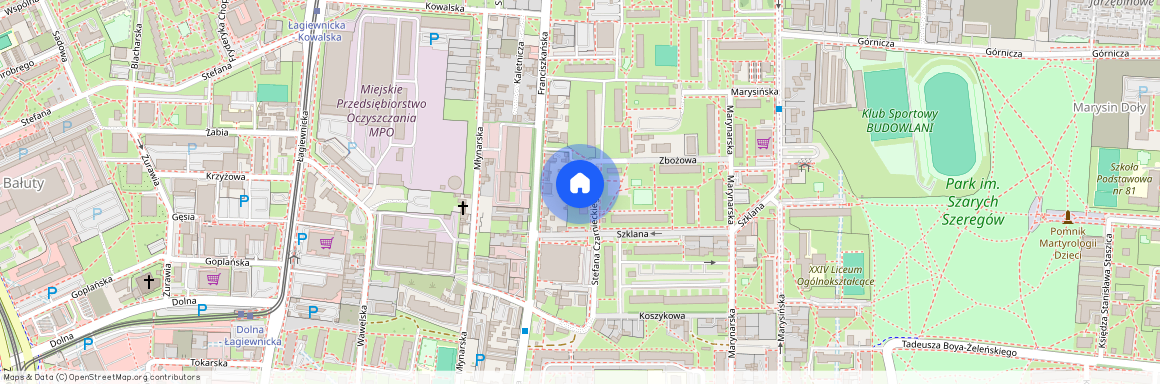 Stefana Czarnieckiego 6, Stare Bałuty, Bałuty, Łódź, łódzkie