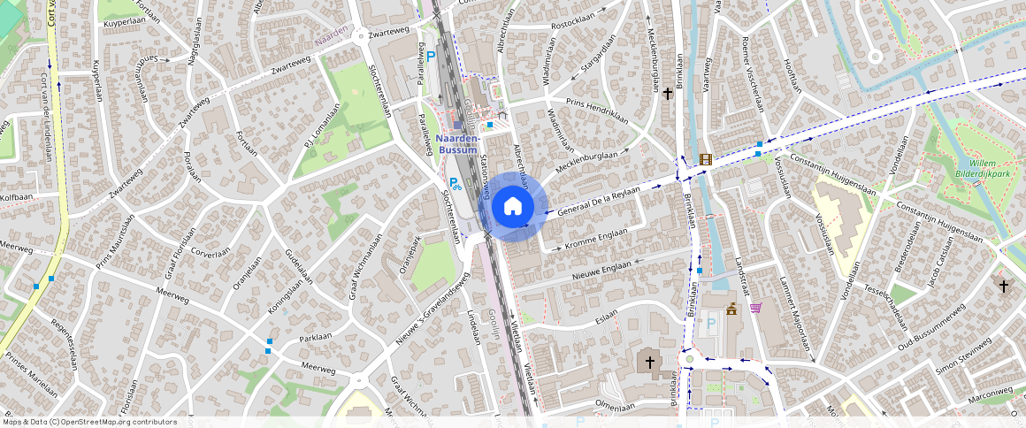 Generaal de la Reijlaan, **, Noord-Holland, Bussum, 1404 BT