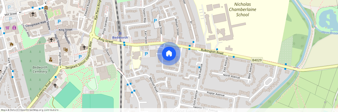 Hatters Court, Bedworth, Warwickshire, CV12