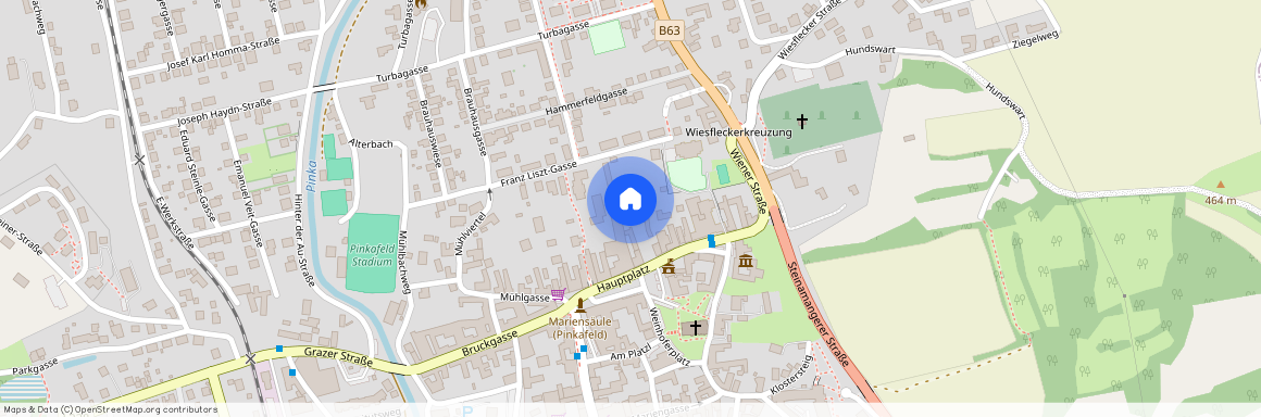 Hauptplatz 21 3, 7423 Pinkafeld