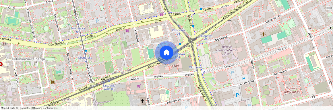 al. Aleja "Solidarności", Młynów, Wola, Warszawa, mazowieckie