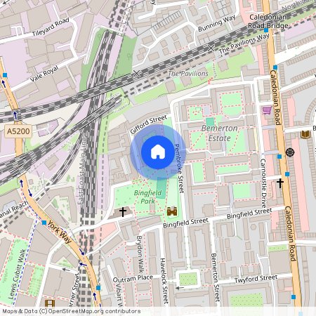 St William's Court, King's Cross, Islington, 1 Gifford Street, London, N1