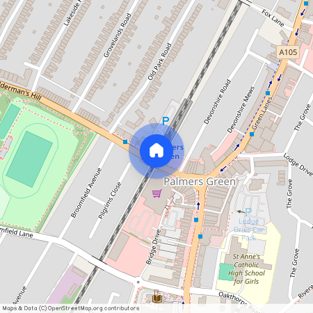 Aldermans Hill, London Palmers Green N13 4PN