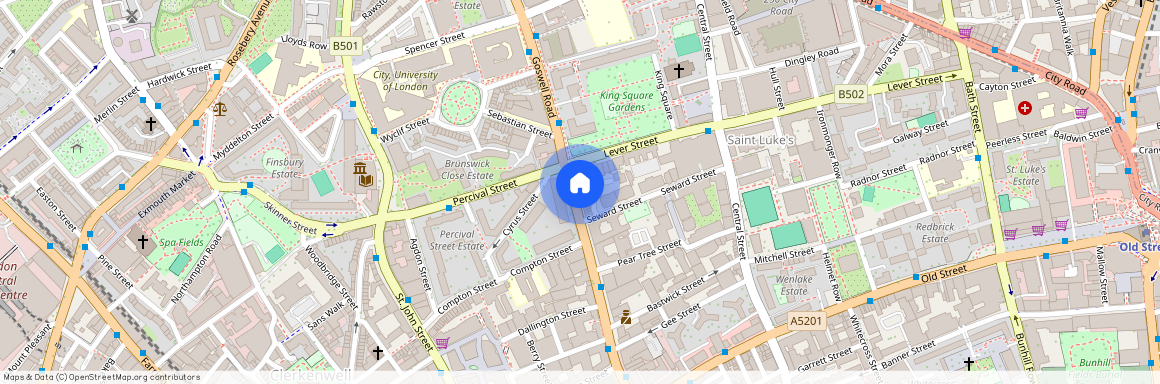 Goswell Road, Barbican, EC1V