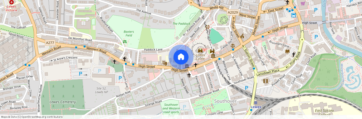 Westgate Street, Lewes, BN7