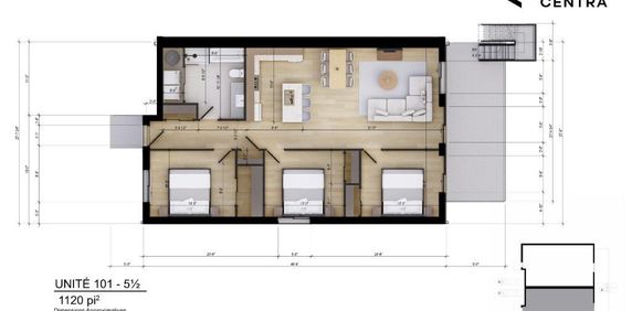 Promo limitée! 5 ½ moderne à Deux-Montagnes – Recevez jusqu’à 4 400 $ en argent 💰 - Photo 2