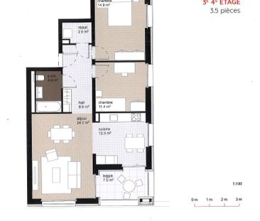 B402 - Généreux 3,5 pièces à louer dès le 15 avril 2026 - Photo 1