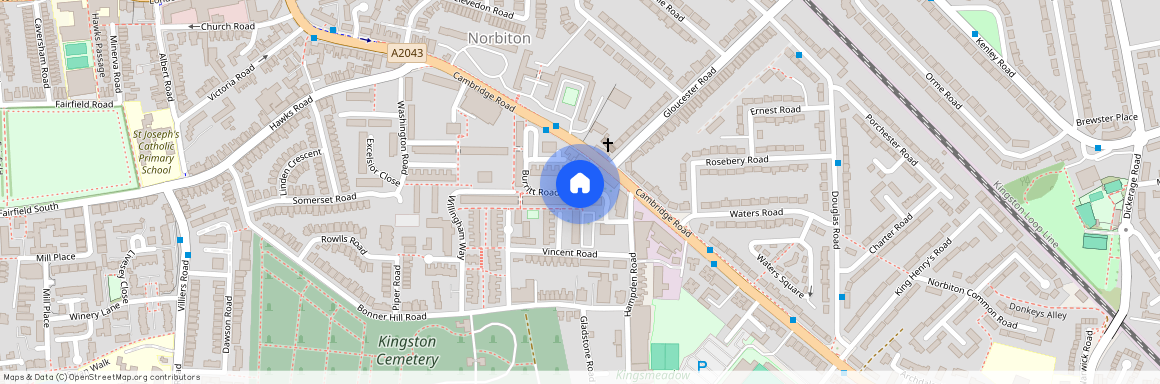 Burritt Road, Kingston, Kingston upon Thames, KT1