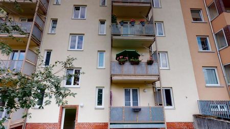 3-Raum-Erdgeschosswohnung mit Tageslichtbad und Balkon - Foto 4