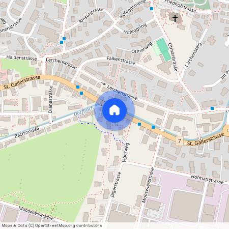 9200, Gossau SG, St. Galler Strasse, 166