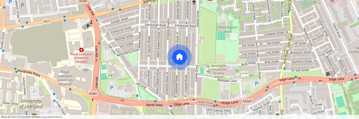 at Liverpool, 103, Adelaide Road L7