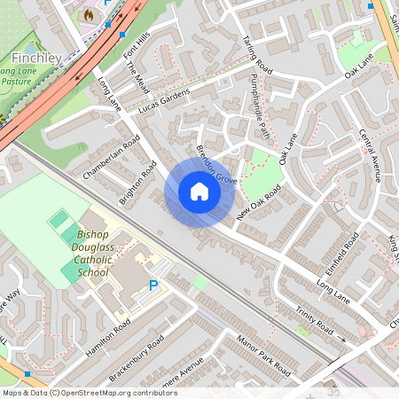 Long Lane, East Finchley, London, N2