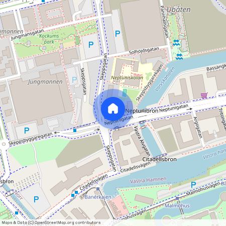 Neptunigatan, Malmö