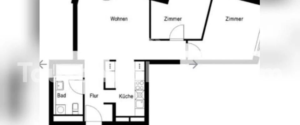 TAUSCHWOHNUNG 3 Zimmer, gegen 2 Zimmer - Foto 1
