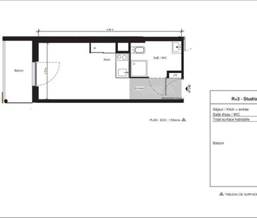 Location Appartement 1 pièce 18m² NIMES 30000 - Photo 6