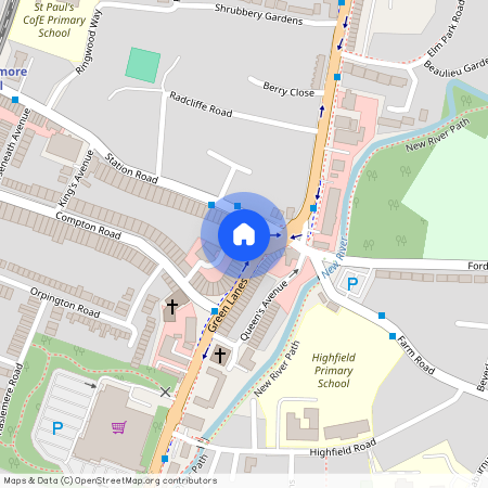 Green Lanes, Winchmore Hill, London, N21