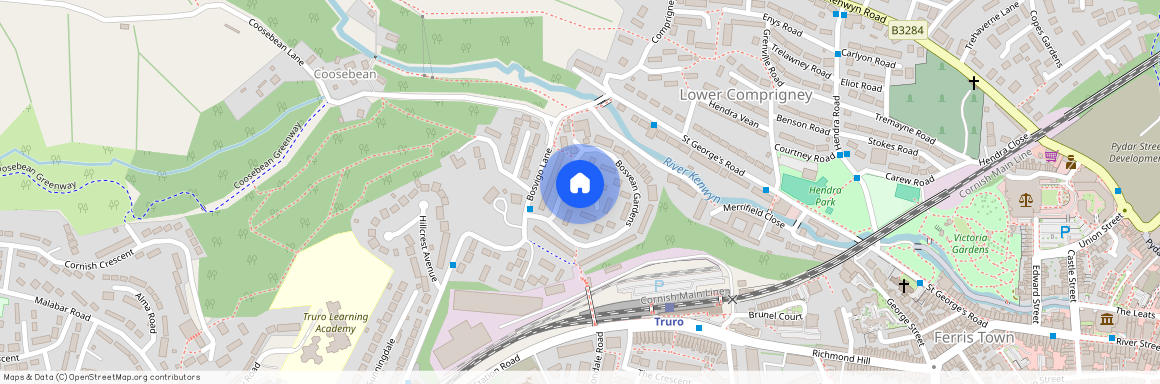 Bosvean Gardens, Truro, TR1
