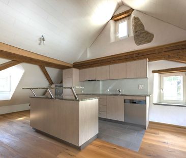 Grosse, moderne Dachwohnung mit direktem Liftzugang - Foto 4