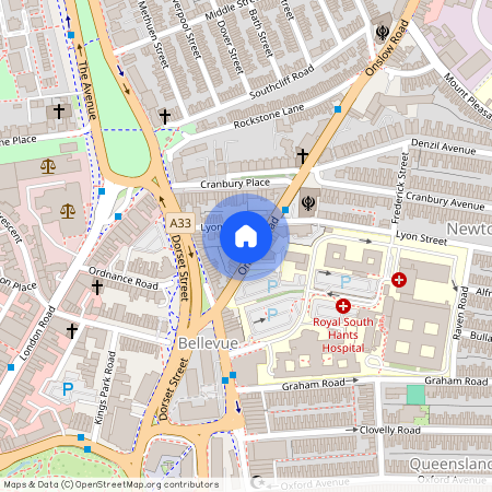 Onslow Road, Southampton, Hampshire, SO14