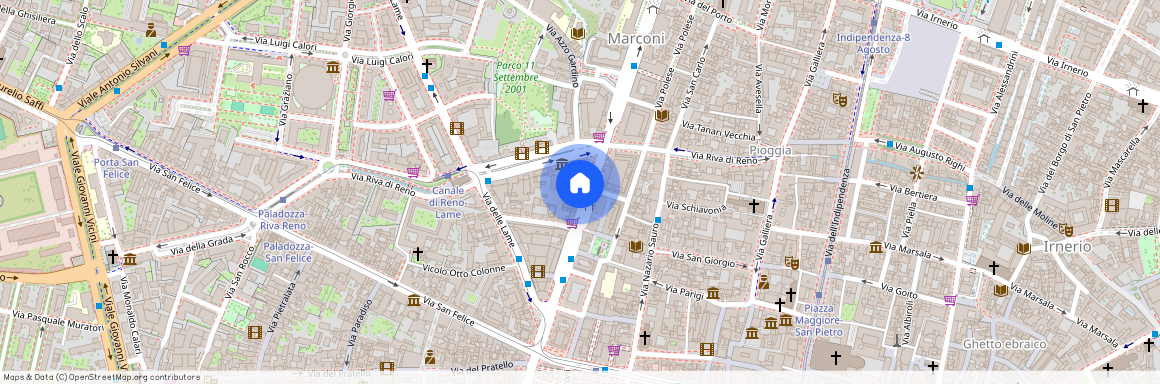 Via Guglielmo Marconi 24, Bologna