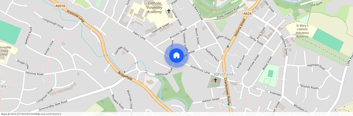 Hollincross Lane, Glossop, Derbyshire, SK13