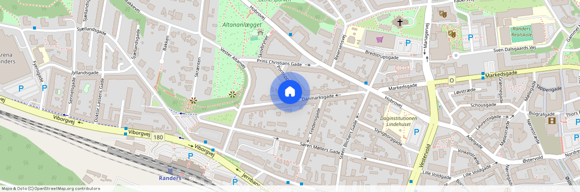 Randers C, 12, 1. tv., Steen Blichers Gade, 8900