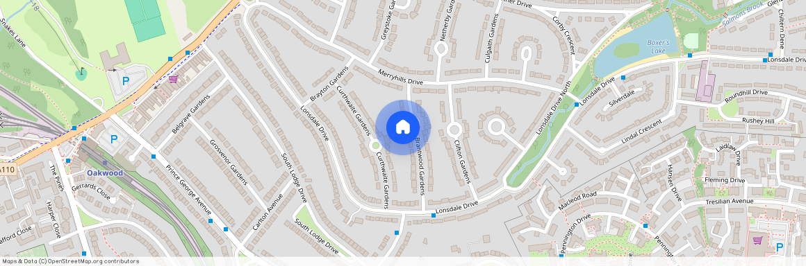 Brantwood Gardens, Enfield, London, EN2