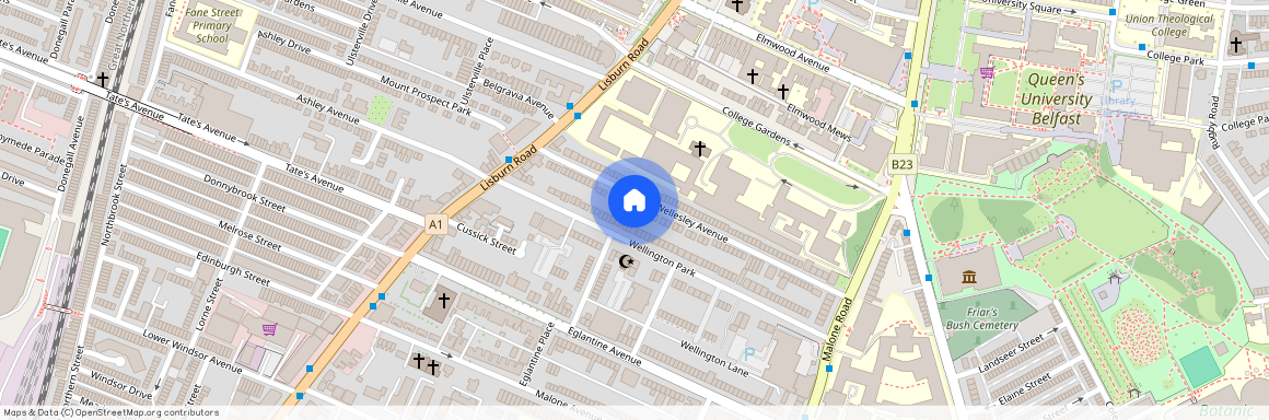 Great House, 56 Wellesley Avenue, Queens Quarter!, Belfast, BT9 6DH