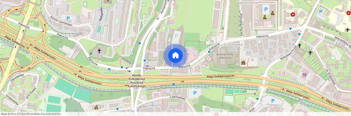 ul. Północna, Czechów Południowy, Lublin, lubelskie