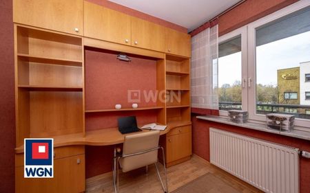Mieszkanie na wynajem Warszawa - 3 pokoje, 64m2, 2 balkony, ochrona - Zdjęcie 5