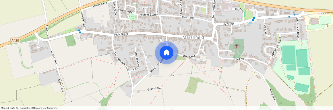 Sheepfair Lane, Marshfield, Chippenham, Wiltshire