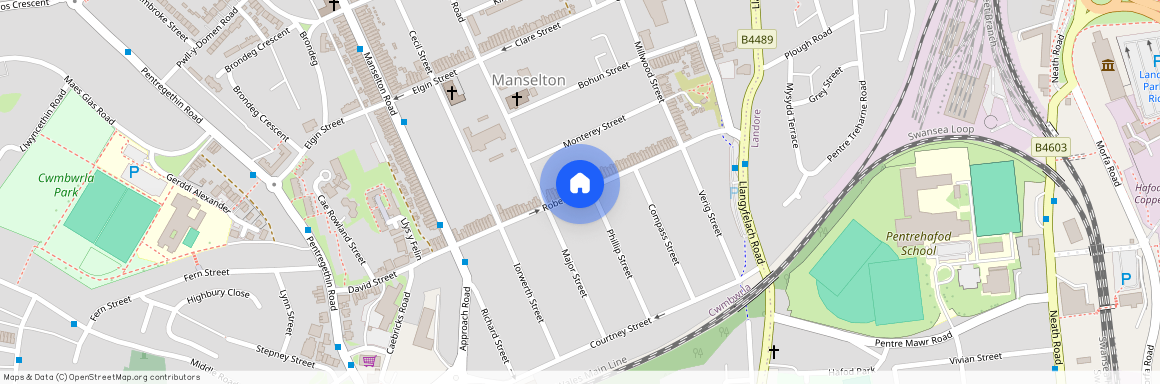 Robert Street, Manselton, Swansea, SA5