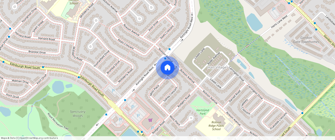 ** Moss Place, Guelph