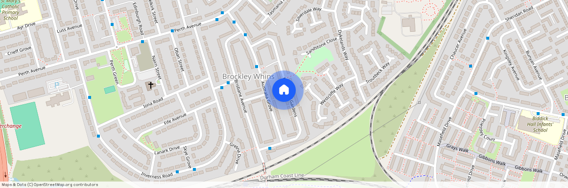 Melbourne Gardens, South Shields