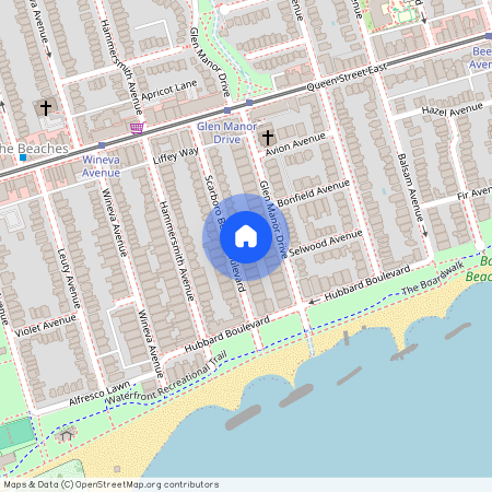 39 Scarboro Beach Boulevard Unit# Main, Toronto