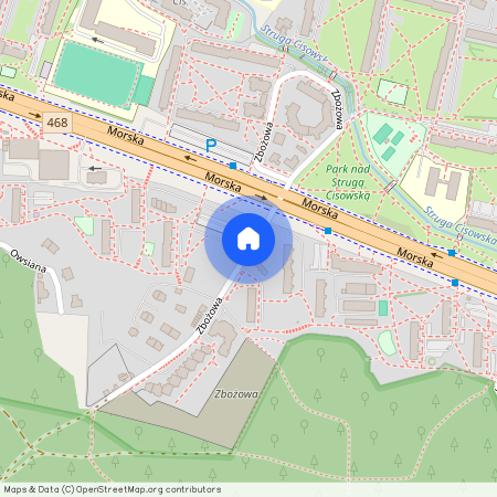 ul. Zbożowa, Cisowa, Gdynia, pomorskie