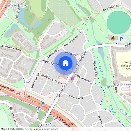 Oakworth Avenue, Milton Keynes, Bukinghamshire, MK10
