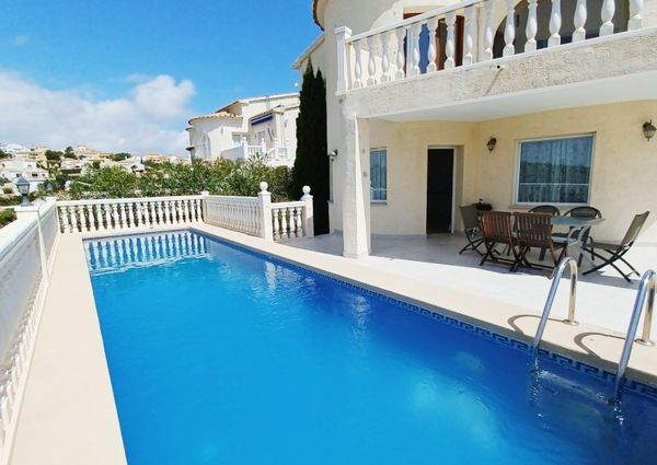 LONG TERM RENTAL Villa for rent with 4 bedrooms and pool, sea views Cumbre del Sol, Benitachell