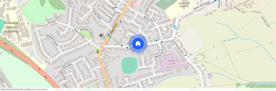 Newton Lane, Outwood, Wakefield, West Yorkshire, WF1