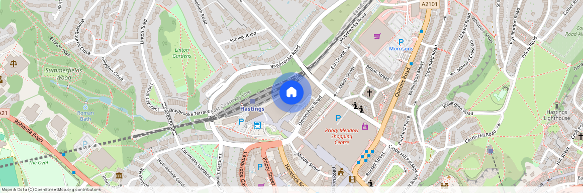 Flat 17, 2, Martin Court, Hastings, TN34 1DY