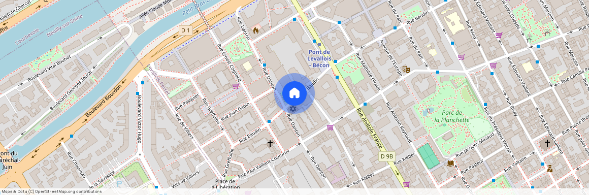 Ile De La Jatte-Square Baudin, Levallois-Perret