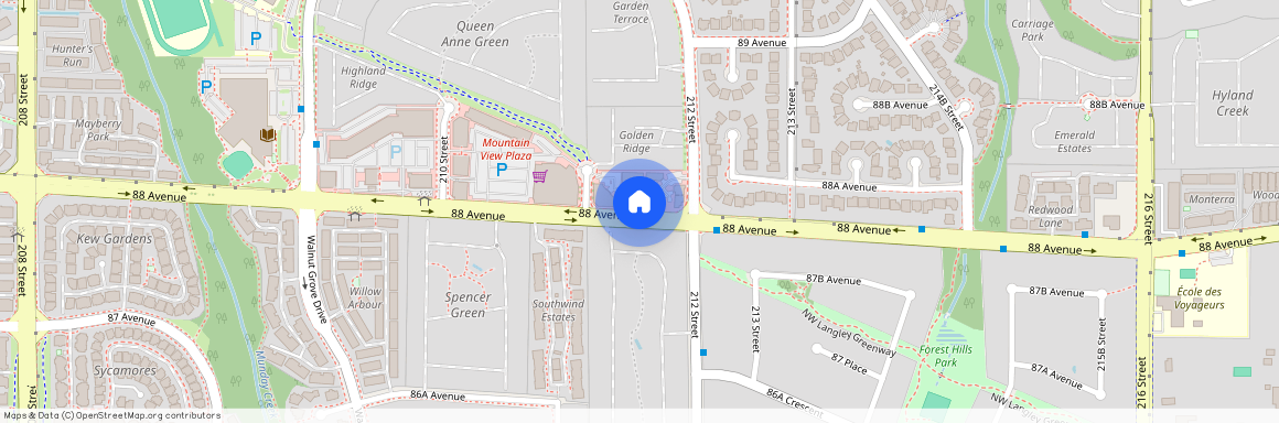 google map, Township of Langley, Township of Langley, Metro Vancouver, V1M 2G5