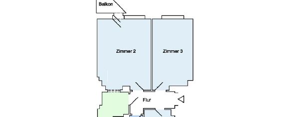 Wohnung mit Balkon im Grünen! - Photo 1