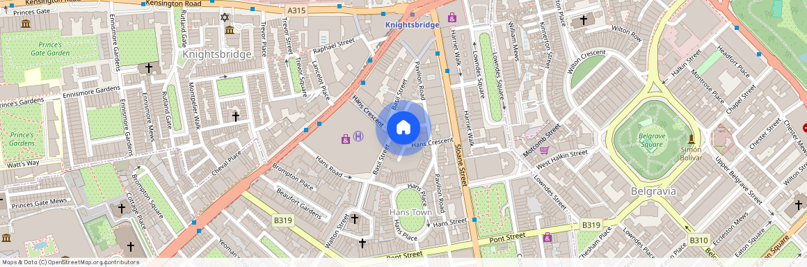 Hans Crescent, London, SW1X