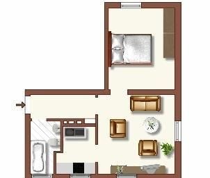 Demnächst frei! 2-Zimmer-Wohnung in Duisburg Huckingen - Photo 1